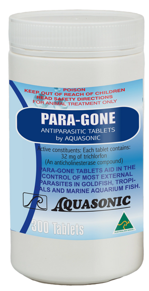 Aquasonic Para-Gone - 300 Tablets