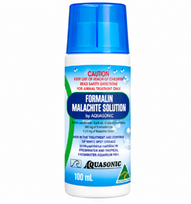 Aquasonic Formalin Malachite Solution