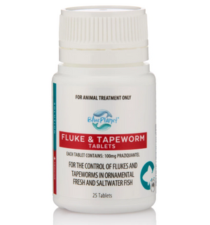 Blue Planet Fluke & Tapeworm - 25 Tablets