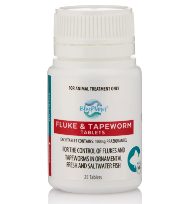 Blue Planet Fluke & Tapeworm - 25 Tablets