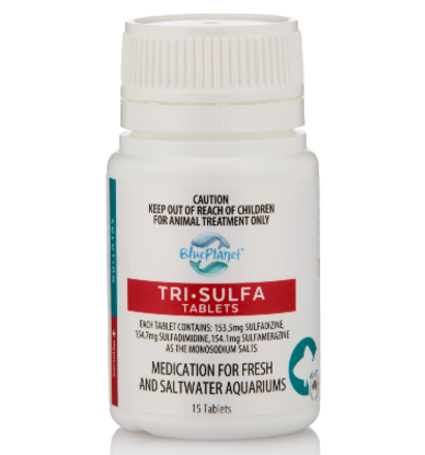 Blue Planet Tri-Sulfa - 15 Tablets