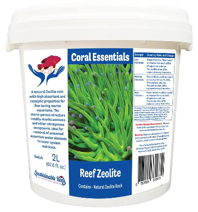 Coral Essentials - Reef Zeolite - 2litre