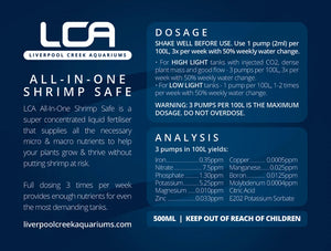 LCA All In One Shrimp Safe - 500ml