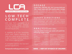 LCA Low Tech Complete - 500ml